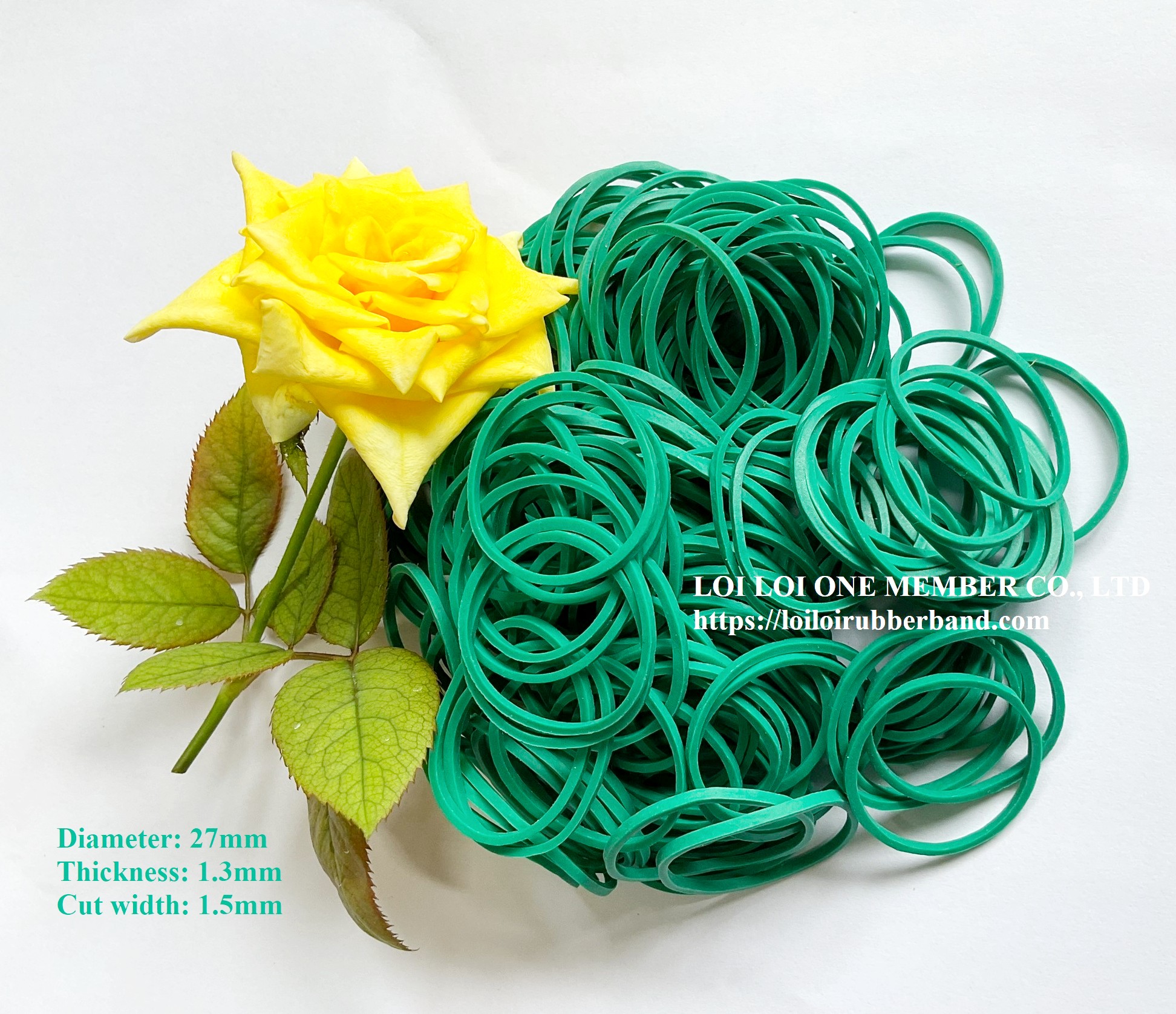 Acceptable price natural eco-friendly rubber band wholesale Vietnam manufacturer / High strength & toughness durable bands Waterproof
