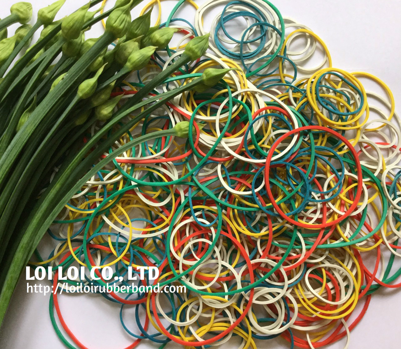 Rubber bands Needed for Agriculture Purpose tie Asparagus, Green Onion, vegetables... high quality and safety for Food grade 