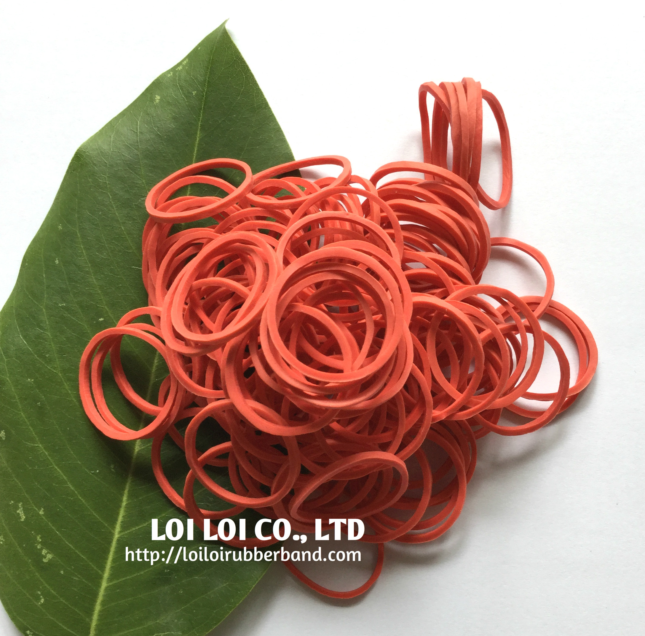 Factory price Selling Pink colour elastic rubber bands / Bright red tone natural cheap rubber band custom rubber wrist band