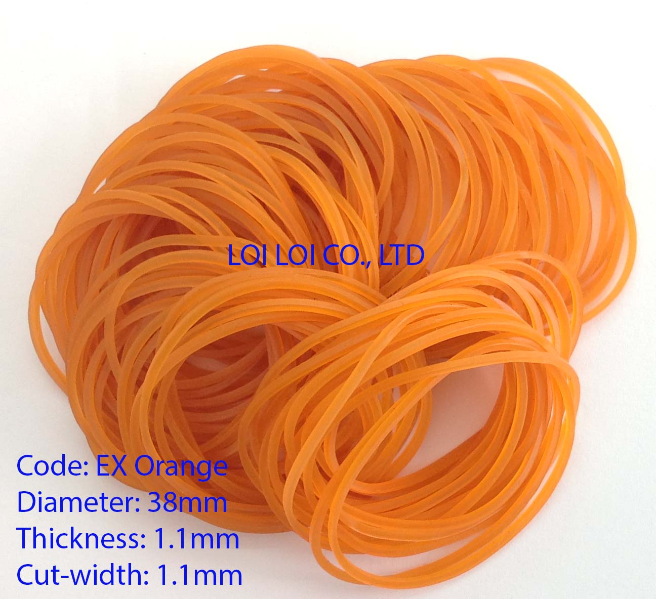 HOT Selling Rubber band high-quality for Japan market / OEM service transparent elastic band