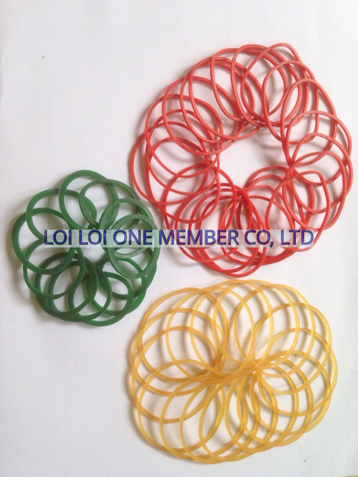 Latex rubber band Factory price colored elastic bands natural Eco-Friendly high tenacity transparent Rubber bands wide Durable