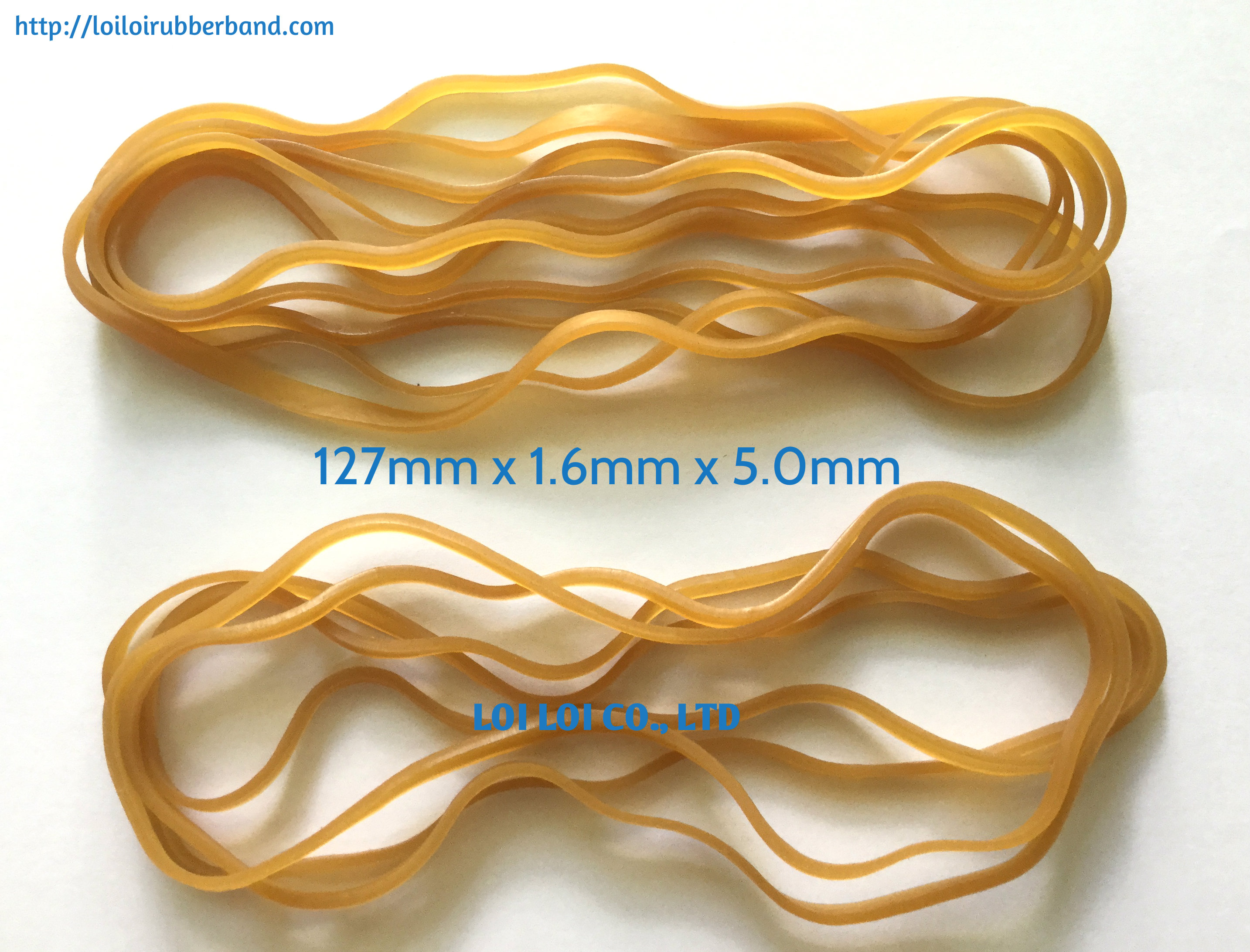 Wide and Thick Durable Rubber band