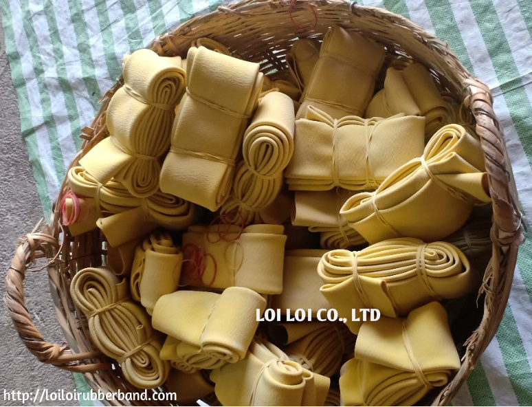 High Resistant Flexible Yellow Rubber Tube Elastic from Vietnam factory 