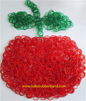 Dây thun vòng nhỏ đường kính 16mm màu Đỏ & Xanh - Chun vòng chất lượng cao thân thiện với môi trường