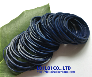 Bán dây cao su tự nhiên màu Xanh Dương đậm / Sản phẩm dây cao su nhiều màu sắc đa dạng đàn hồi từ Nhà máy với giá rẻ