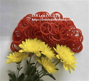 Custom unbreakable Rubber Band flat with Dark color like Blue, Red, Green, Natural... High quality for Money and Any Purposes 